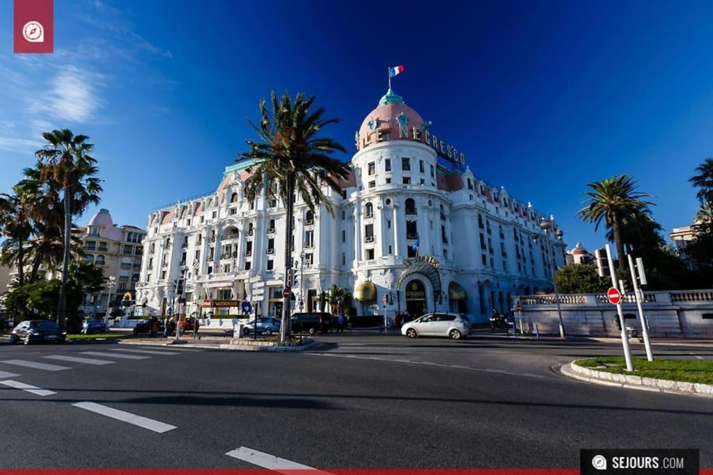 #28 1 Bdr Flat Ac Balcony Hper Central 10Mins To Beach & Old Town Niza Exterior foto
