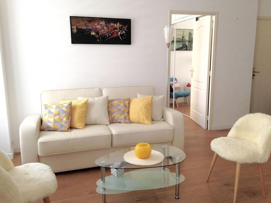 #28 1 Bdr Flat Ac Balcony Hper Central 10Mins To Beach & Old Town Niza Exterior foto