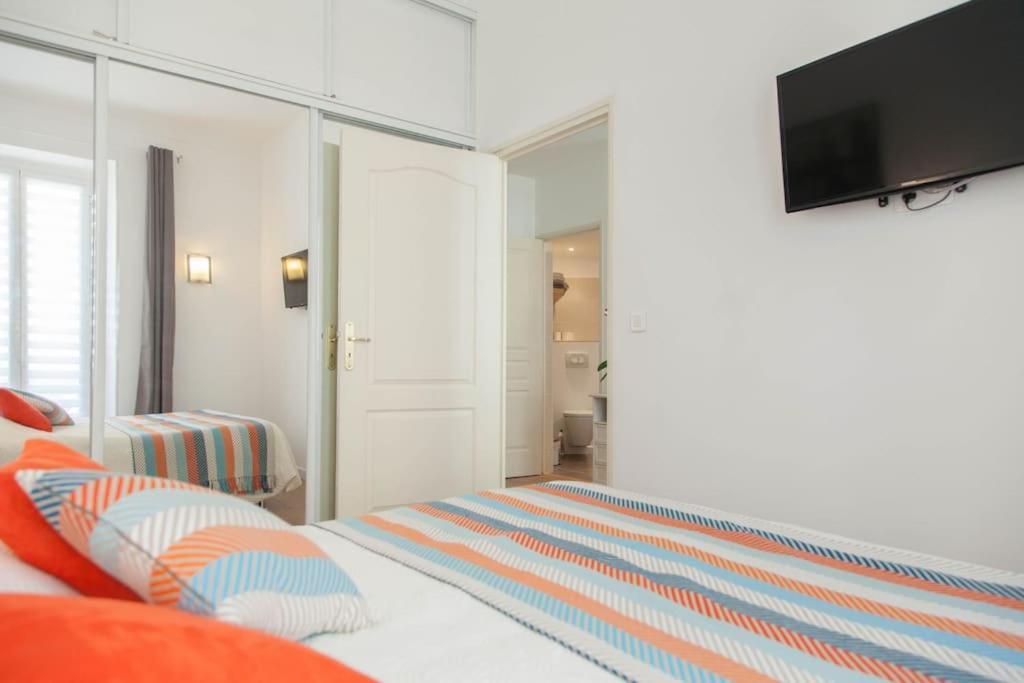 #28 1 Bdr Flat Ac Balcony Hper Central 10Mins To Beach & Old Town Niza Exterior foto